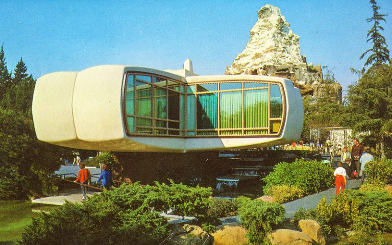 The Monsanto House of the Future at Disneyland