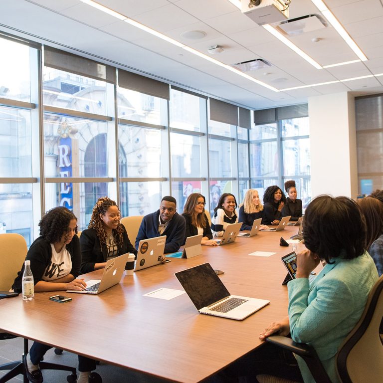 May people meeting in a conference room